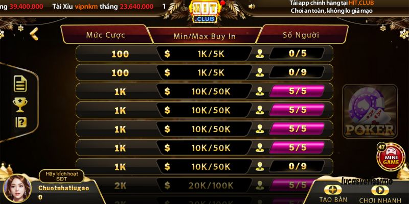 Chơi lâu dài chỉ cần đúng điểm vào